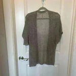 Willow & Clay  Loose Crochet Knit Short Sleeve cardigan Photo 1