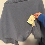 Free People  NWT Coastline Cable Knit Scarf Light Baby Blue: Size- One Size Photo 1