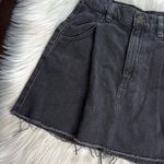 Free People We the Free Black Cosmic Flirt Fringe Mini Skirt Photo 2