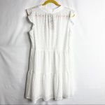 LABEL OF LOVE White Eyelet Short Sleeve Dress NWT Medium Photo 5