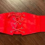 Amazon Red Corset Belt Photo 1
