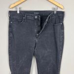 Silver Jeans Womens 16 Charcoal Black High Note Skinny Stretch Denim Ankle 36x26 Photo 6