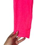 Nike Dri Fit Pink Long Sleeve V-Neck Athletic Long Sleeve T-Shirt Women Sz M Photo 4