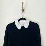 Cinq à Sept Cinq A Sept Jana swing knit sweater Peter Pan collar black dress size XS Photo 11
