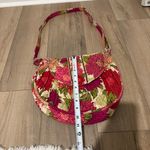 Vera Bradley Crossbody Handbag purse Hello Dahlia pattern Magnetic Closure pink Photo 11