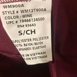 Scrub Star Women’s Size Small Wine Color Scrub Top NWOT Photo 6