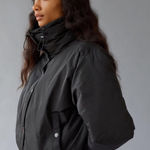 BDG Women's Charcoal Puffer Jacket Photo 0