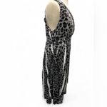 Jane Ashley Black and Gray Midi Sundress Photo 1