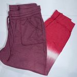 Knox Rose EUC burgundy and red tie-dye sweatpants - XL Photo 0