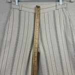 See By Chloe Pants Womens 34 White Black Striped Wide Leg Business Academia Photo 6