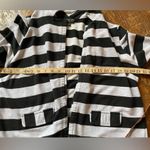 Forever 21 + Black & White Striped Cardigan size 1X Photo 5