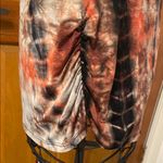 Signature Studio 🥦🥦🥦BOGOHO 🥦Sig. Studio Black and Brown Tie-Dye Blouse with Beaded Neckline-Small Photo 8