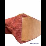 Stone Mountain Coral Fabric/Leather Shoulder Bag Photo 8