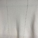 Joie  Mock Turtleneck Button Detail Sweater Cream XXS Photo 5