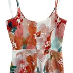 Parker  Black Label Watercolor Floral Dress Size 4 New Photo 1