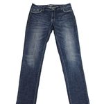 Wrangler  Rock 47 Low Rise Skinny Jeans Blue Western Grunge Embroidered Womens Photo 0