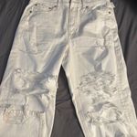 American Eagle Outfitters White Flare Jeans Photo 0
