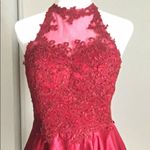 Juniors Homecoming Special Occasion Red Prom Formal Lace Halter Mini Dress Size undefined Photo 1