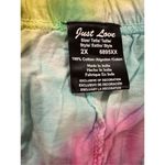 Just Love womens 2XL tie dye lounge shorts Photo 3