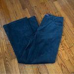 Edikted  Blue Corduroy flare pants size medium Photo 0