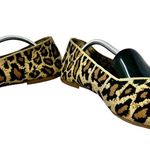 Skechers Cleo Claw Some Leopard Knit Ballet Flats Brown Tan Black Size 9.5 Photo 6