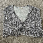 Urban Outfitters  floral black top  Photo 0