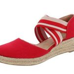 Life Stride NEW  Womens Keaton Canvas Slip On Wedge Heels Photo 0