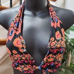 SheIn  Womens Multi Floral 100% Viscose Halter Neck Sleeveless Maxi Dress Large Photo 1