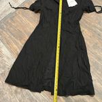 Theory NWT Caliver Black Shirtdress Photo 8