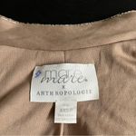 Anthropologie Women's Mare Mare Taupe Silver Sequin Open Jacket XXS Petite Photo 3