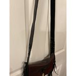 Jimmi Wz Small  Natural Leather Handmade Western Fringe Crossbody Bag Photo 3