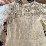 Here Comes the Sun  white lace dress small Photo 6
