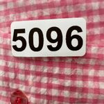 Charter Club  Gingham Top 100%‎ Cotton Embroidered Pocket Short Sleeve Button  XL Photo 9
