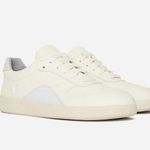 Everlane The ReLeather Court Sneaker Off White Ivory Mens 9.5 Womens 11.5 Photo 1