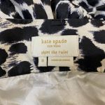 Kate Spade Kate Spade 100% Silk Cheetah Print Pleated Skirt Womens Size 8 Black White Photo 1