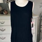 Active Life  Black Tank Drape Wrap Back Womens Small Photo 4
