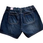 Wax Jean  Plus Woman Dark Wash Pockets Denim Jean Skater Shorts Size 3X NEW Photo 5