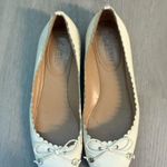 Ralph Lauren  Cream Ballet Flats with Bow Photo 0
