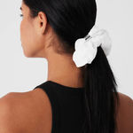 Alo Yoga  White Bead It Oversized Scrunchie Photo 0