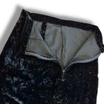 Handmade VTG Velour Maxi Skirt Black High Waisted Maxi Pencil Women's Formal Grunge 90s Photo 2