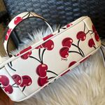 Coach Teri Shoulder Bag In Signature Canvas With Cherry Print CZ774 NEW Photo 3