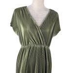 Baltic Born  Athena Pleated Maxi Dress Sage XXXL New Photo 15