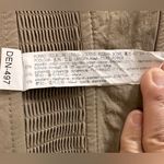 ZARA Woman’s Bustier Corset Top. Tan Khaki Strapless Zip Front Photo 6