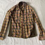 BDG Earth Tones Plaid Flannel Photo 0