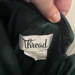 Thread‎ Strapless Scoop Back Maxi Dress With Front Slit Size M Green Size M Photo 5