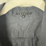 Theory Black Cotton Collared Romper Sz 6 photographer, hostess, blend Photo 6