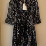The vampires wife x h&m lace mini dress size small NWT Black Photo 5