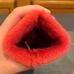 Natural Life NWOT Fuzzy Red Pinch Pouch Photo 12