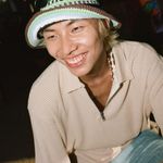 Urban Outfitters UO Brown Blue White Green Wyeth Stripe Pattern Knit Bucket Hat Photo 3