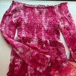 Tie dye long bell sleeve top Size L Photo 0